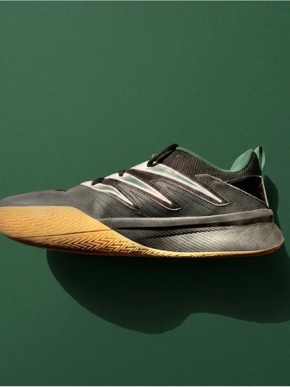 adidas Black and Teal Men's Athletic Shoes